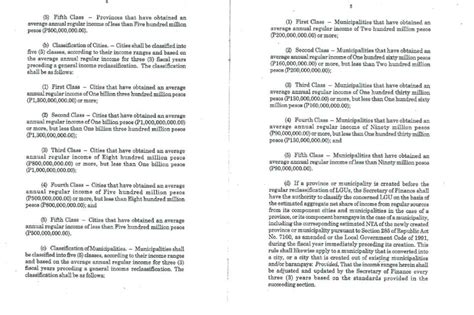 ra 11964 summary|New law updating the income classification of LGUs to help DOF boost.